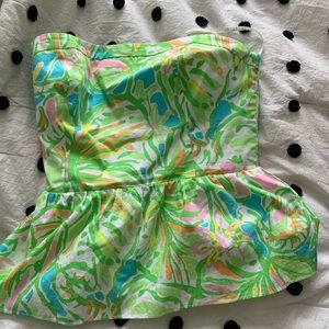 Lilly Pulitzer Peplum Top!